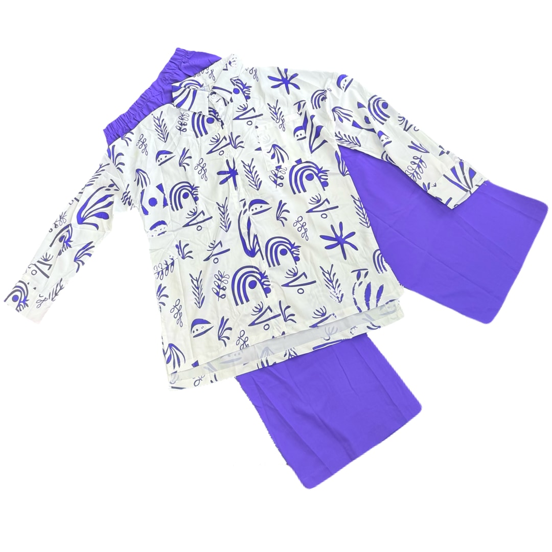 Shirt Plazo Coord Set for Women's