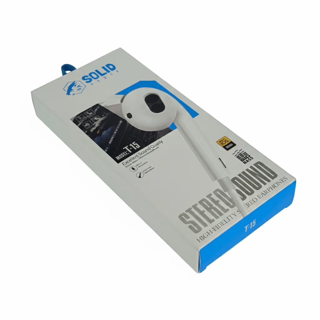 Earphone Solid Stereo ( T-15 )