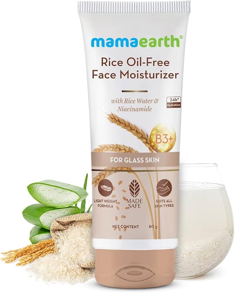 Mamaearth rice oil-free moisturiser