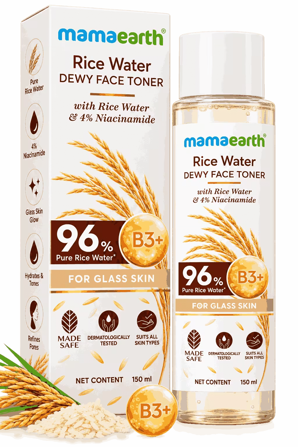 Mamaearth Rice Water Dewy Face Toner