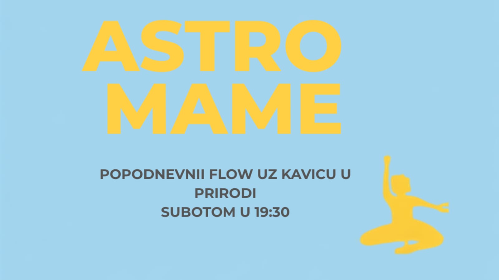 Astro Ljeto- Astro mame- tjelovježba i kavica u prirodi