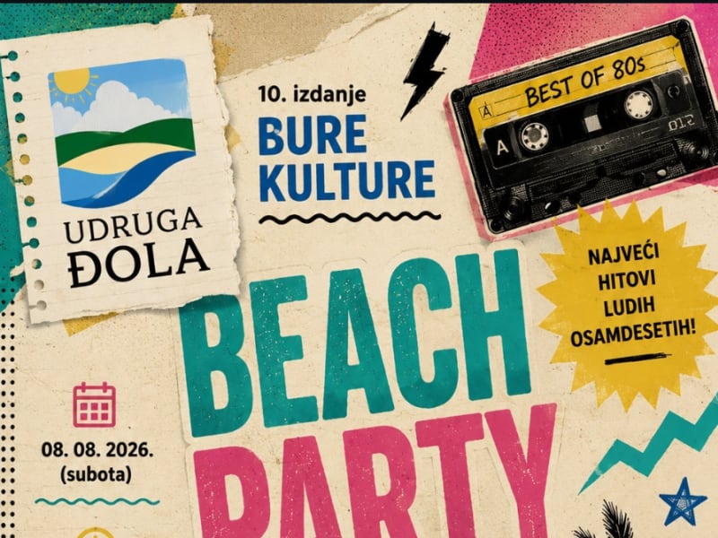 Beach Party Lude 80 - 10. izdanje Bure Kulture