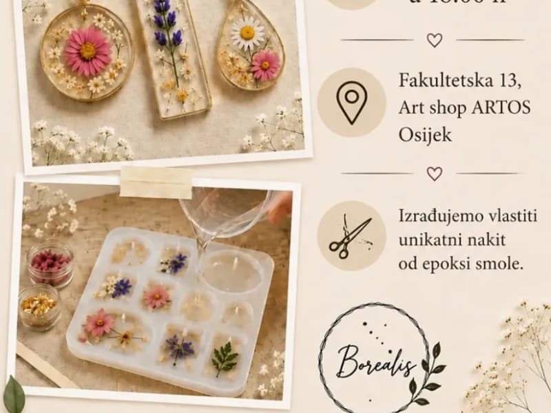 Radionica izrade - nakita od epoksi smole