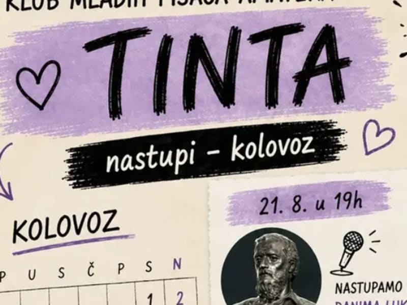 TINTA - druženje uz poeziju i glazbu