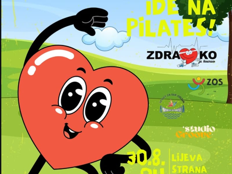 Pilates u prirodi sa Zdravkom