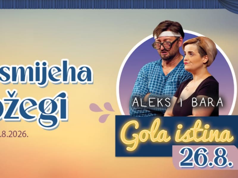 Gola istina - Aleks & Bara - 3. Dani smijeha u Požegi