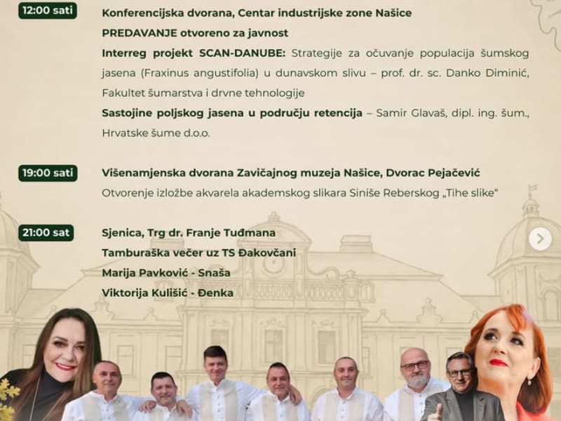 PREDAVANJE: Sastojine poljskog jasena u području retencija