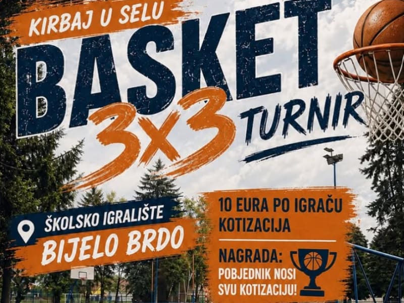 Kirbaj u selu - Basketball 3x3 turnir
