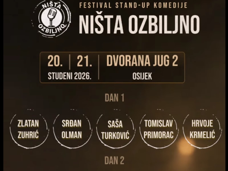 Ništa ozbiljno - Dan 1