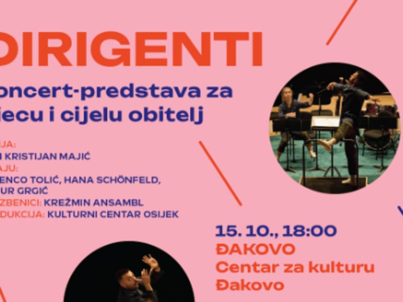 Kulturni centar Osijek: Dirigenti (koncert-predstava)