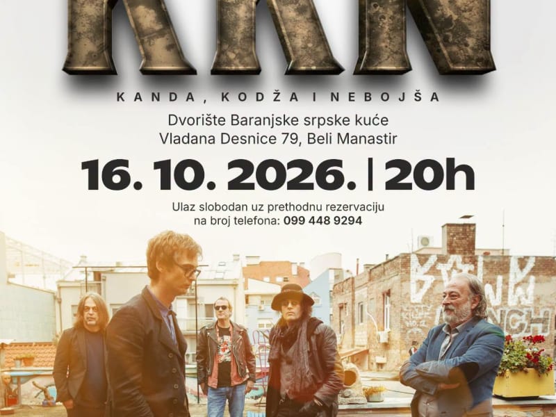Koncert KKN - Kanda, Kodža i Nebojša