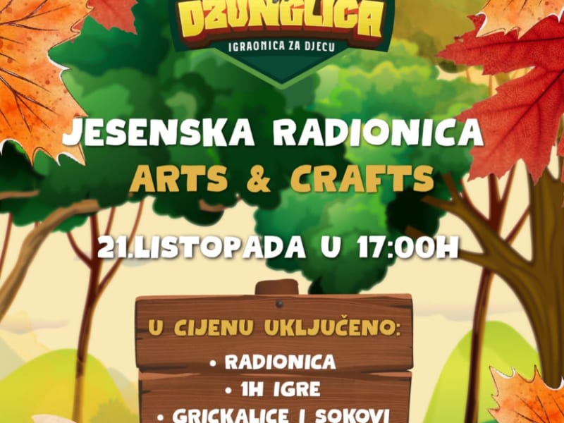 Jesenska radionica Arts & Crafts
