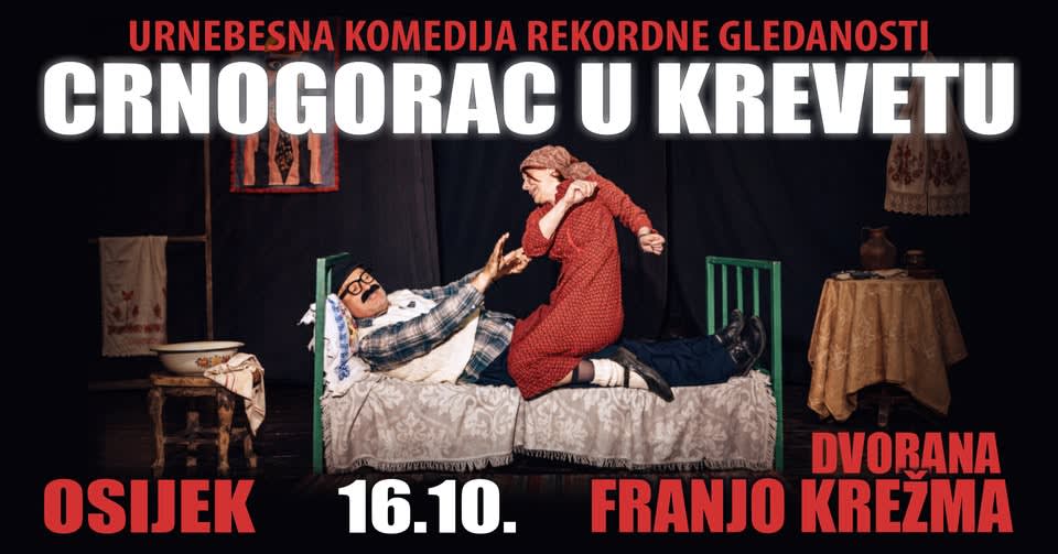 HIT KOMEDIJA - CRNOGORAC U KREVETU