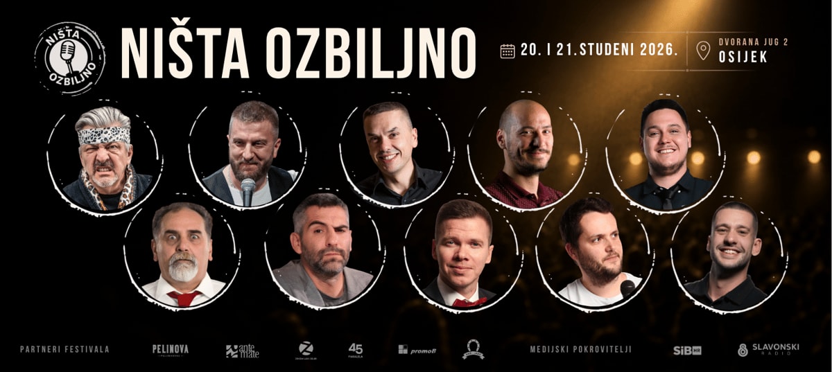 Ništa ozbiljno Osijek - stand-up