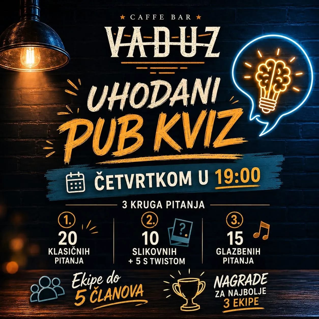 Uhodani pub kviz 🙂