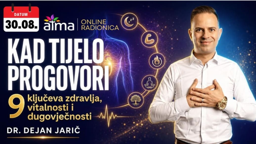 KAD TIJELO PROGOVORI – 9 ključeva zdravlja, vitalnosti i dugovječnosti