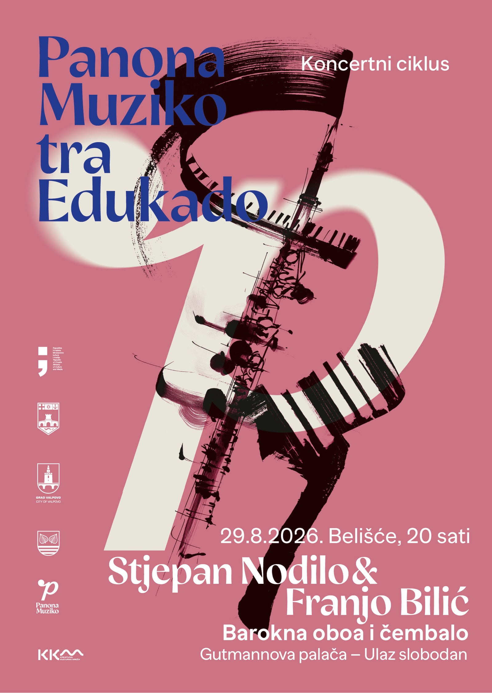Panona Muziko tra Edukado - Stjepan Nodilo, barokna oboa i Franjo Bilić, čembalo