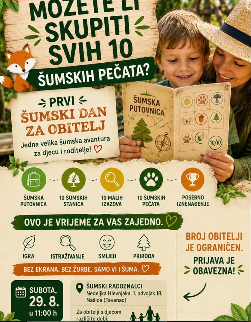 Šumski dan za obitelj - Šumski radoznalci