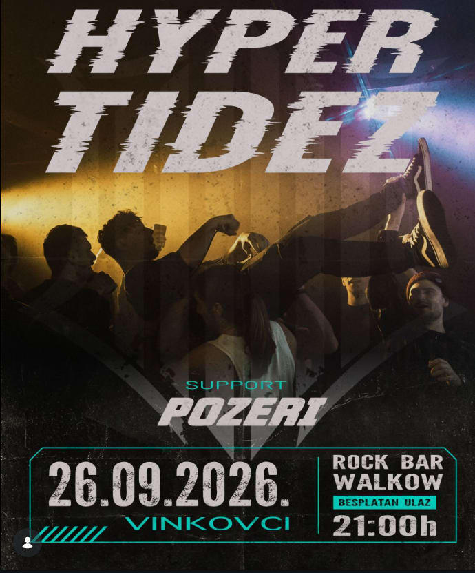 HYPER TIDEZ support POZERI