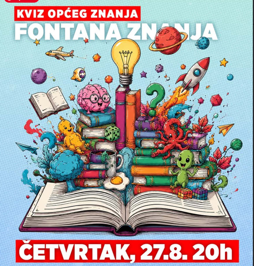 Kviz znanja u Rock Bar Fontani
