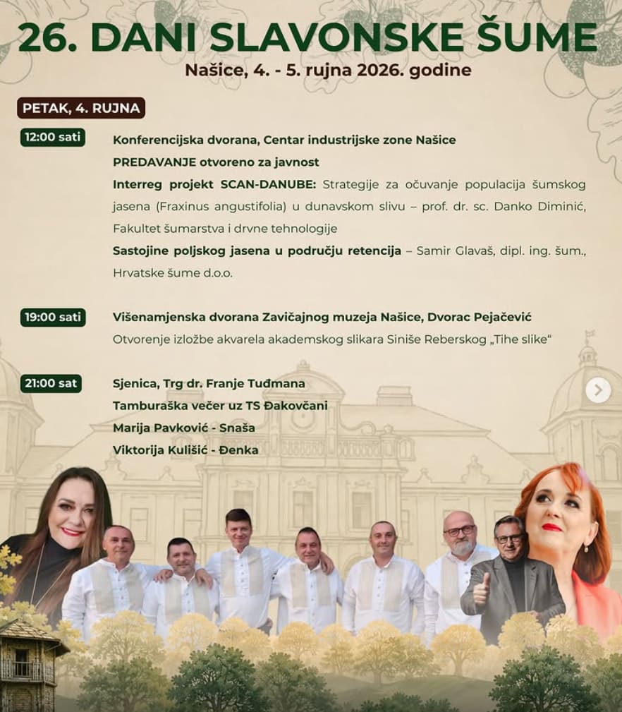 PREDAVANJE: Sastojine poljskog jasena u području retencija