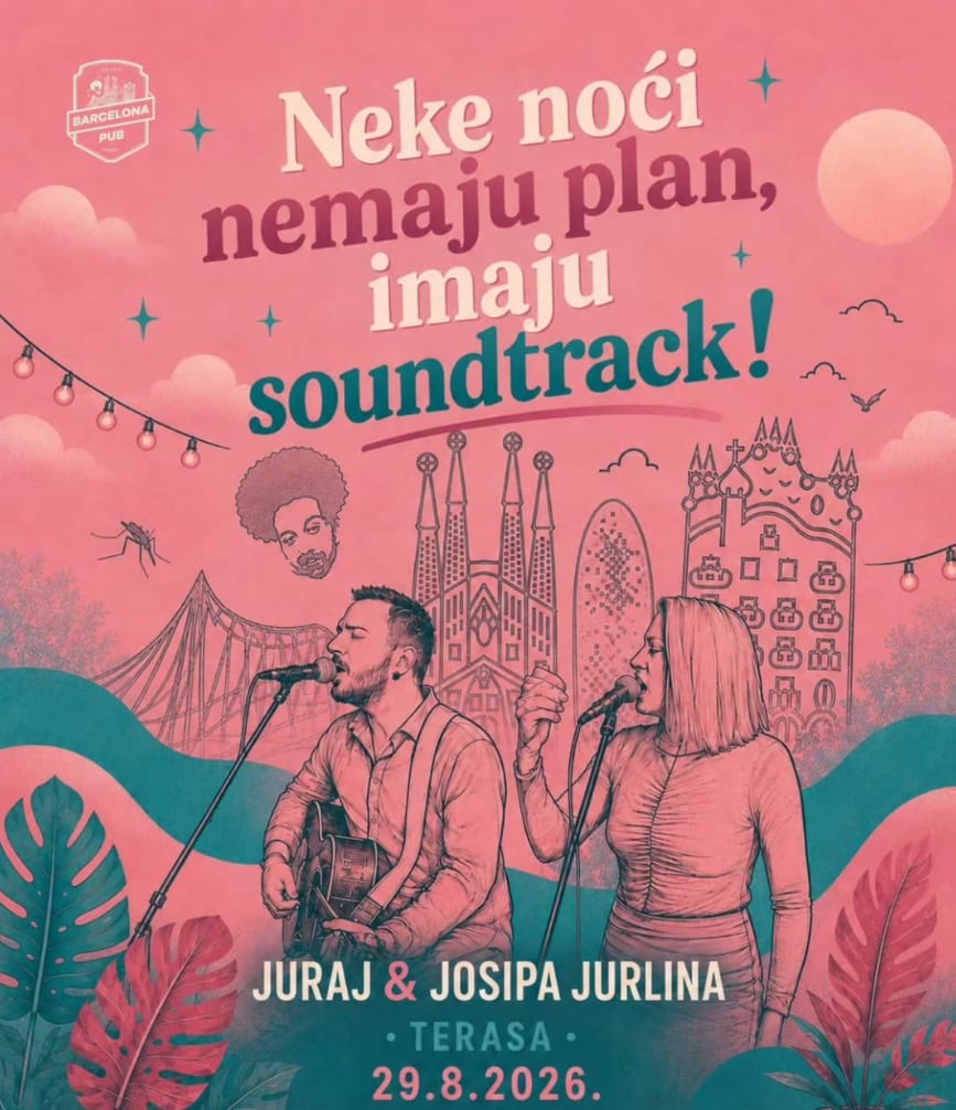 Juraj & Josipa Jurlina Live - Terasa Barcelona Pub