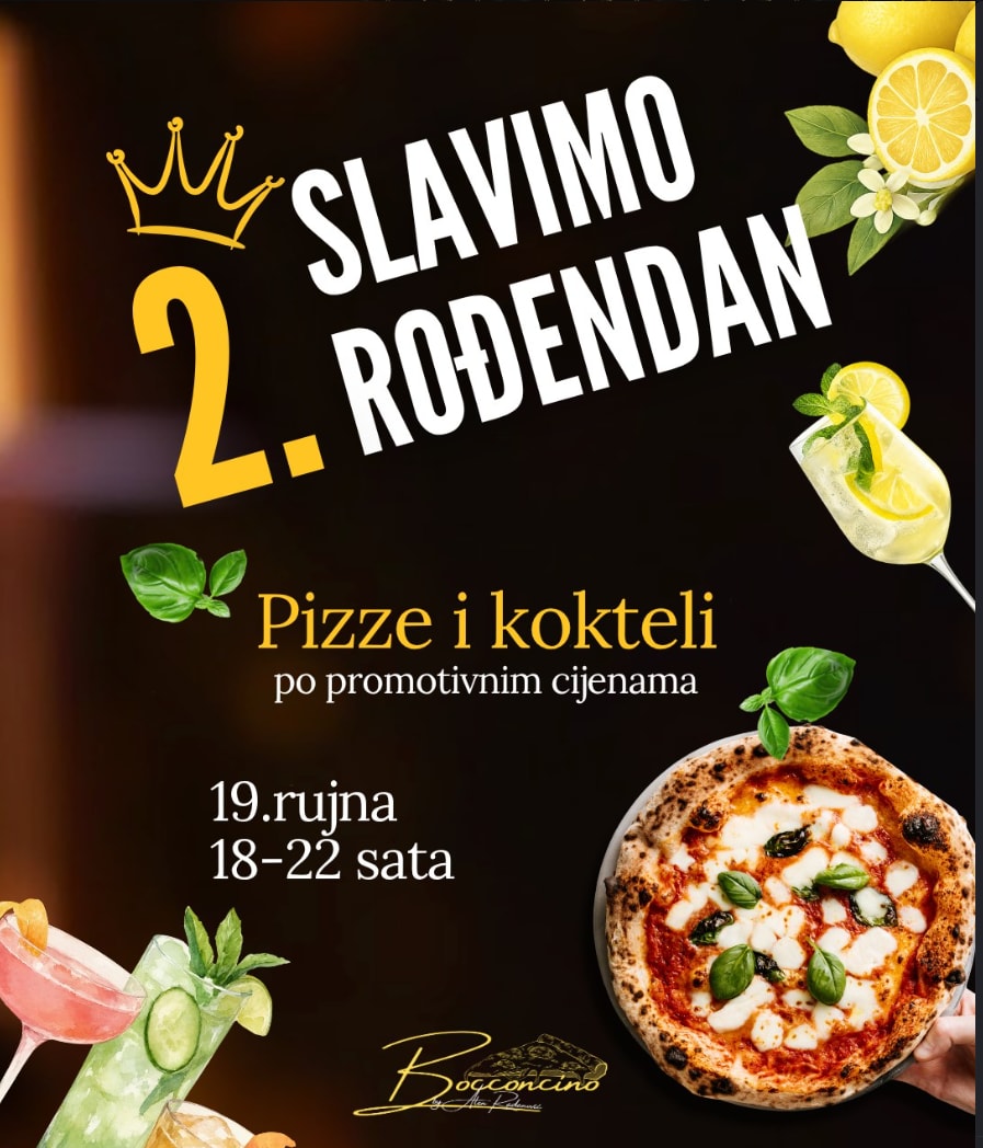 Bocconcino - 2. Rođendan
