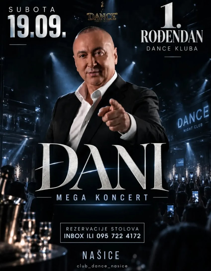 DANI - 1. ROĐENDAN KLUBA DANCE
