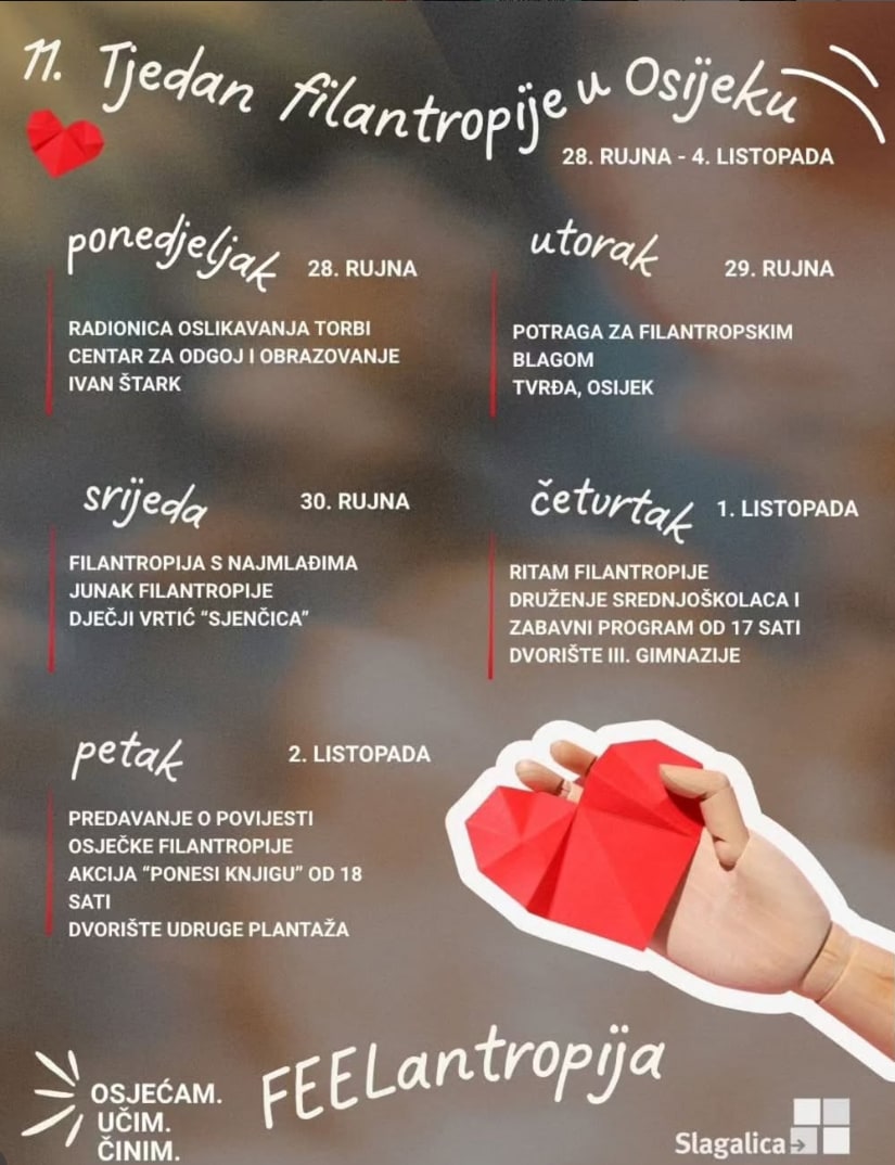 Predavanje o povijesti osječke filantropije i akcija Ponesi knjigu