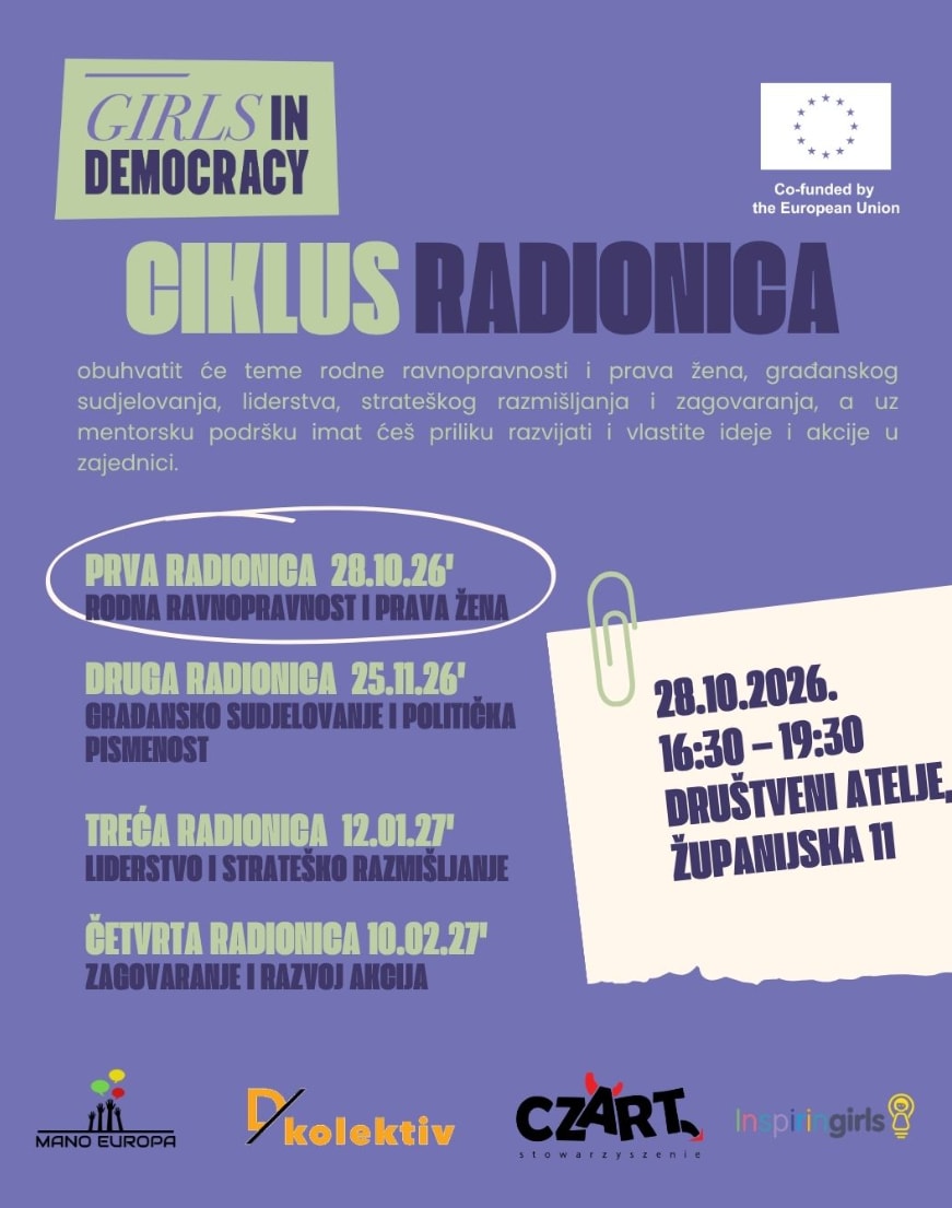 Četvrta radionica - Zagovaranje i razvoj akcija
