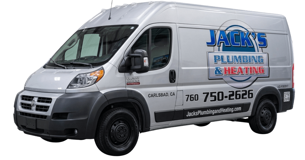 Jack's Plumbing company van - right side