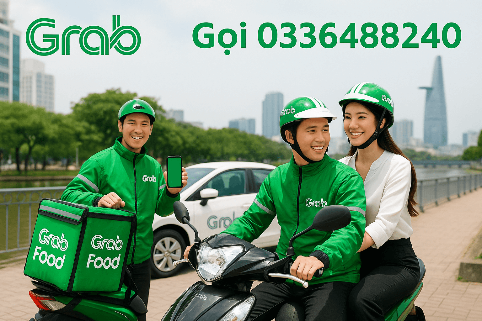Grab Xe Máy & Giao Hàng & Xe Ôm Công Nghệ Hiệp Hòa Biên Hòa – Gọi Ngay 0967524995