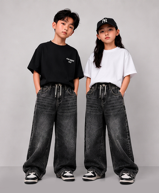 Kids Baggy Jeans