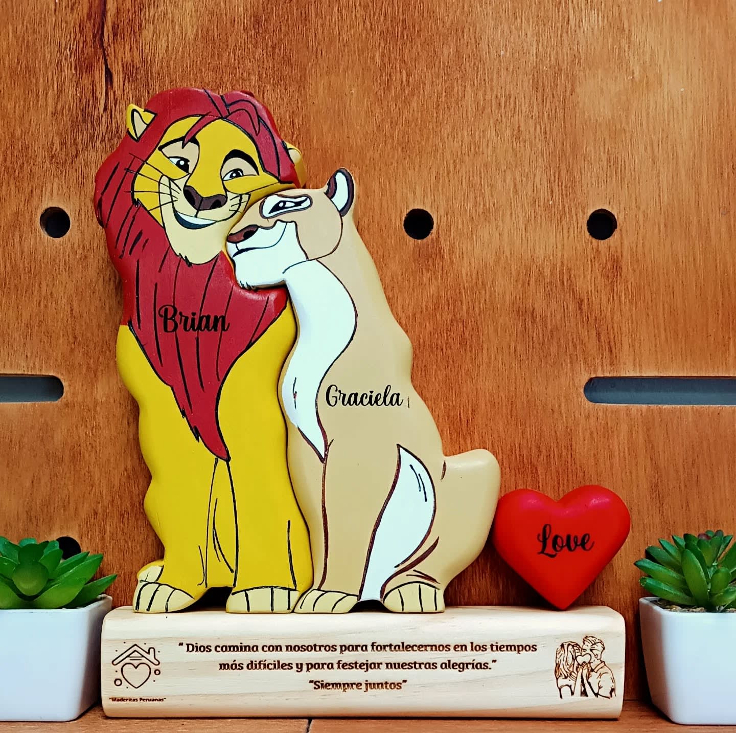 Pareja Rey leon