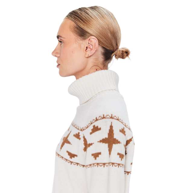 8848 Altitude Sage W Wool Rollneck Sweat _02