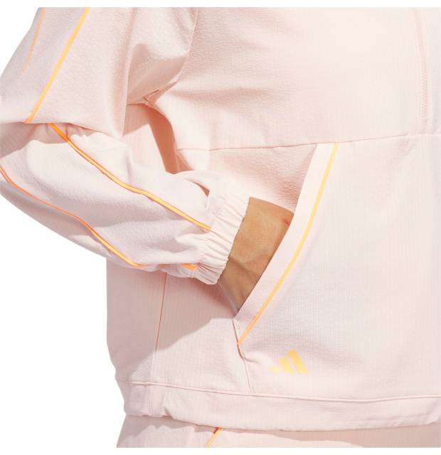 Adidas W Ultimate365 Seersucker Quarter Zip Jacket_04