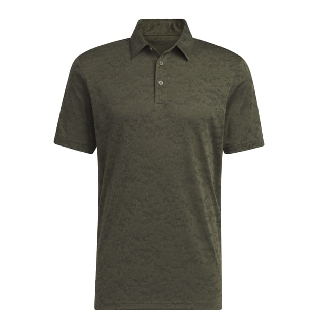 Adidas Textured Jacquard Polo Shirt