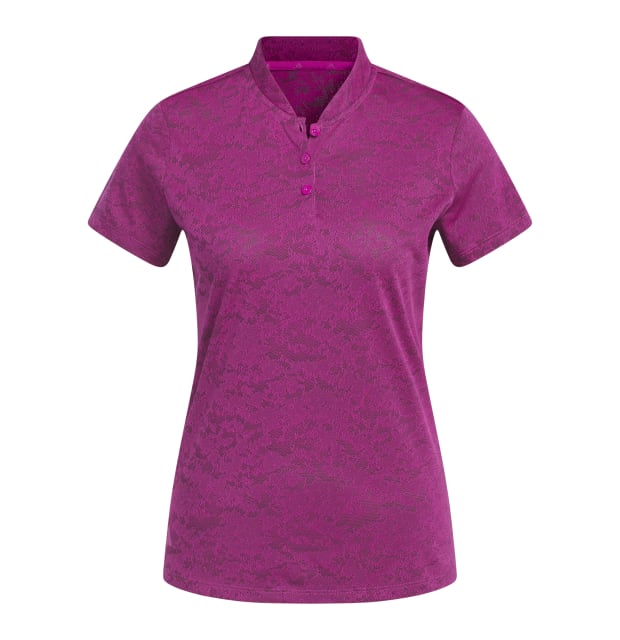 Adidas Women's Jacquard Golf Polo Shirt