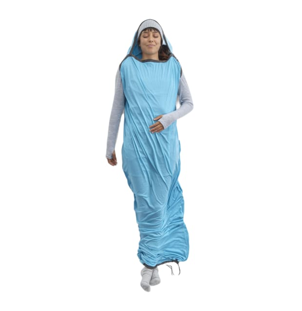 Breeze Sleeping Bag Liner - Mummy w/ Drawcord_03