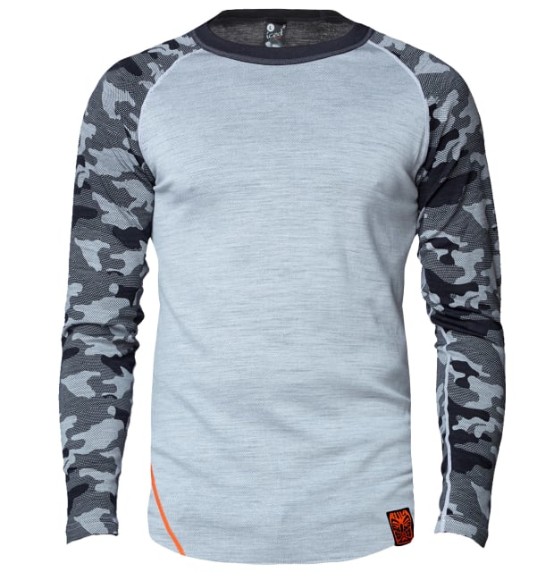 Bula Camo Merino Wool Crew 