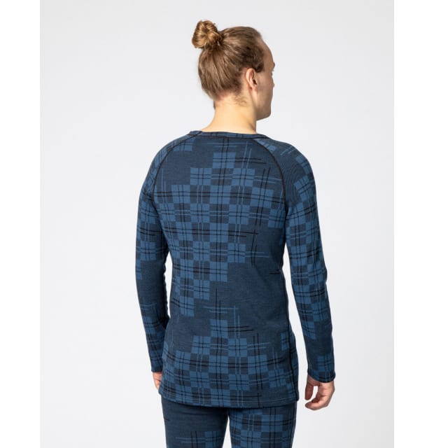 Bula Check Merino Wool Crew    _03