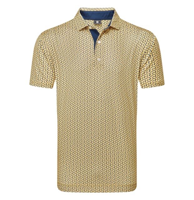 FootJoy Citrus Print Lisle Polo