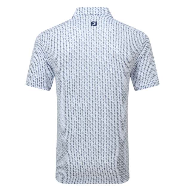 FootJoy Figure Print Lisle Polo_01