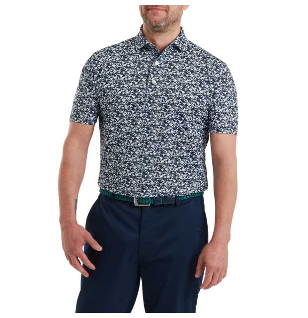 FootJoy Hidden Palm Print Lisle _02