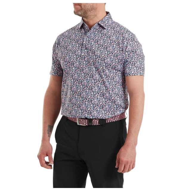 FootJoy Meadow Print Lisle _02