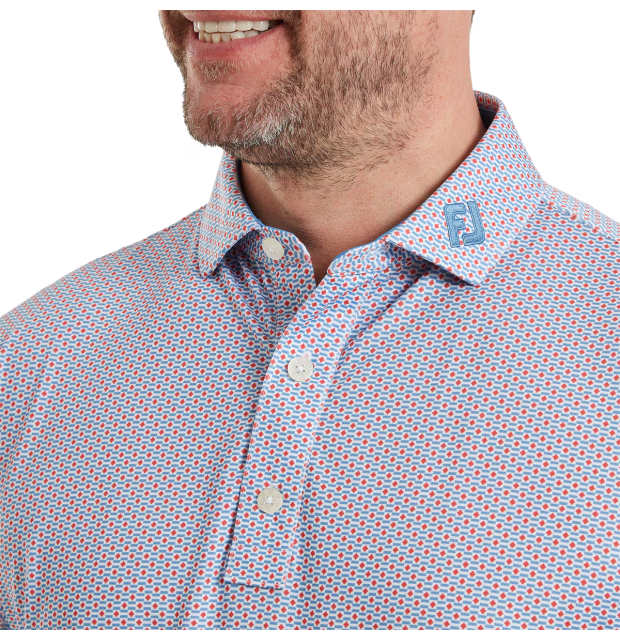 FootJoy Nautical Flag Print Lisle _04