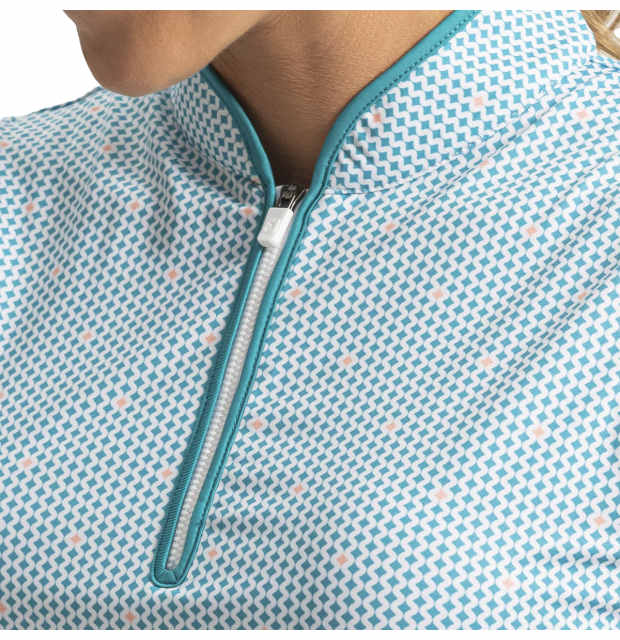 FootJoy W Zip Front Tank Printed_03