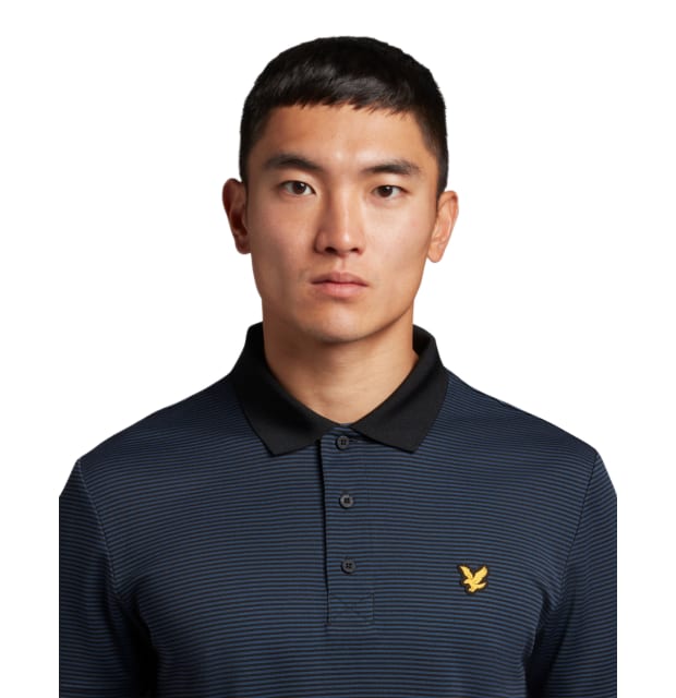 Lyle & Scott Golf Microstripe Poloshirt_01