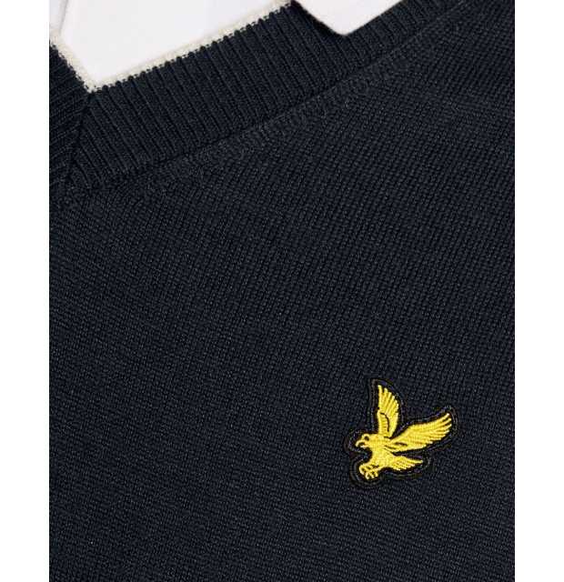 Lyle & Scott Lighweight Knitted V Neck Vest _04