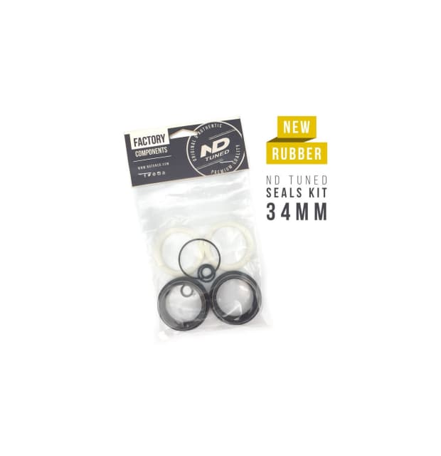 ND Tuned Dual Dust Wiper Seals Kit 34mm